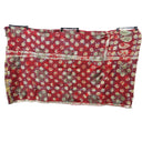 Hand-Stitched Embroidered Kantha Quilt 89x50