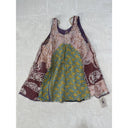 Boho Patchwork Tank Top One Size - Reversible