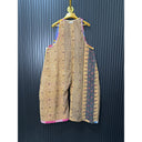 Multicolor Sleeveless Overall Reversible One Size S to 2X