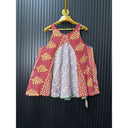 Patchwork Kantha Stitch Tank Top Reversible One Size