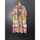 Colorful Quilted Suzani Kimono Jacket Reversible One Size S to 2X