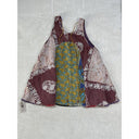 Boho Patchwork Tank Top One Size - Reversible