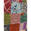 Patchwork Kantha Quilt 85x52 "