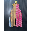 Multicolor Sleeveless Overall Reversible One Size S to 2X