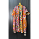 Floral Patchwork Suzani Kimono Reversible One Size S to 2X