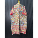 Floral Suzani Kimono Reversible One Size S to 2X
