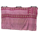 Patchwork Kantha Quilt 85x52 "