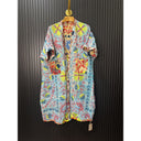 Embroidered Suzani Kimono Reversible One Size S to 2X