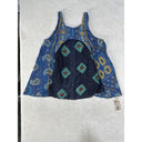 Bohemian Patchwork Tank Top Reversible One Size