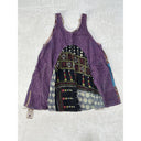 Boho Patchwork Tank Top One Size - Reversible