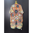 Colorful Quilted Suzani Kimono Jacket Reversible One Size S to 2X