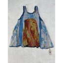 Bohemian Patchwork Tank Top Reversible One Size